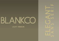 Blankco Outline Light Font - Featured Image