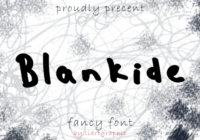 Blankide Font - Featured Image