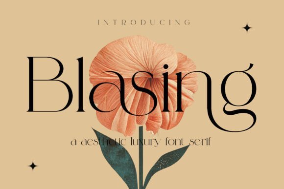 Blasing Font - Featured Image