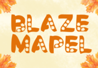 Blaze Maple Font - Featured Image