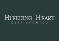 Bleeding Heart Font - Featured Image