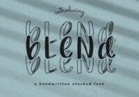 Blend Font - Featured Image