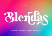 Blendas Font - Featured Image