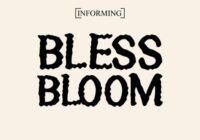 Bless Bloom Font - Featured Image