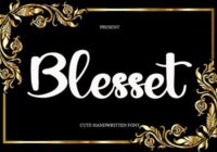 Blesset Font - Featured Image
