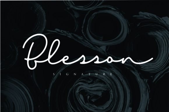 Blesson Font - Featured Image