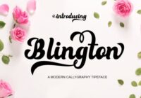 Blington Font - Featured Image