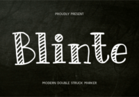 Blinte Font - Featured Image