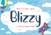 Blizzy Font - Featured Image