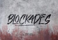 Blockades Font - Featured Image