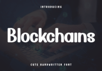 Blockchains Font - Featured Image