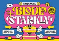 Blode Starkly Font - Featured Image
