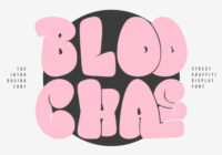 Bloochas Font - Featured Image