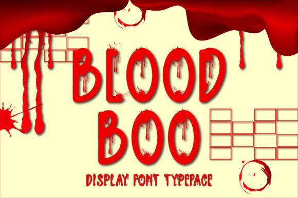 Blood Boo Font - Featured Image