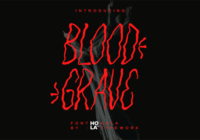 Blood Grave Font - Featured Image