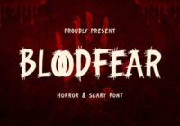 Bloodfear Font - Featured Image