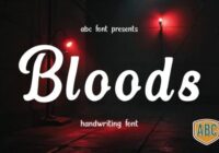 Bloods Font - Featured Image