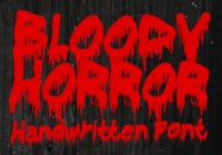 Bloody Horror Font - Featured Image