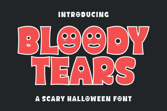 Bloody Tears Font - Featured Image