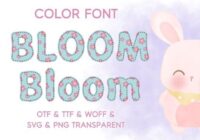 Bloom Bloom Font - Featured Image