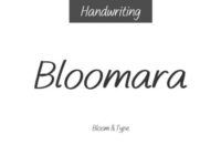 Bloomara Font - Featured Image