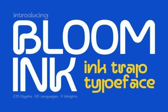 Bloomink Font - Featured Image