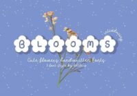 Blooms Font - Featured Image