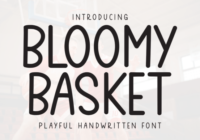 Bloomy Basket Font - Featured Image