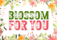 Blossom for You Font - Featured Image