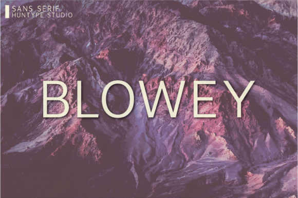 Blowey Font - Featured Image