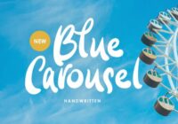 Blue Carousel Font - Featured Image