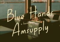Blue Hands Font - Featured Image