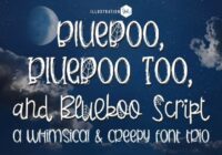Blueboo Trio Font - Featured Image