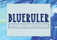 Blueruler Font - Featured Image
