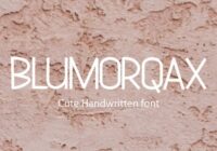 Blumoraxs Font - Featured Image