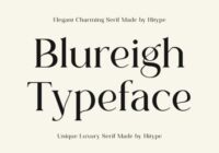 Blureigh Font - Featured Image