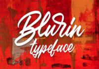 Blurin Font - Featured Image