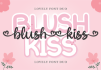 Blush Kiss Font - Featured Image