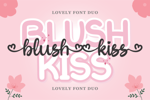 Blush Kiss Font - Featured Image