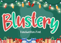 Blustery Font - Featured Image