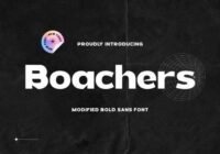 Boachers Font - Featured Image