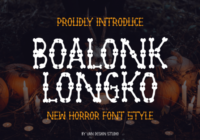 Boalonk Longko Font - Featured Image