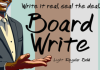 Boardwrite Font - Featured Image