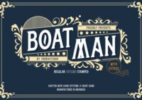 Boatman Font - Featured Image