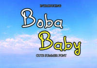 Boba Baby Font - Featured Image