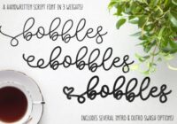 Bobbles Font - Featured Image