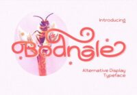 Bodnale Font - Featured Image