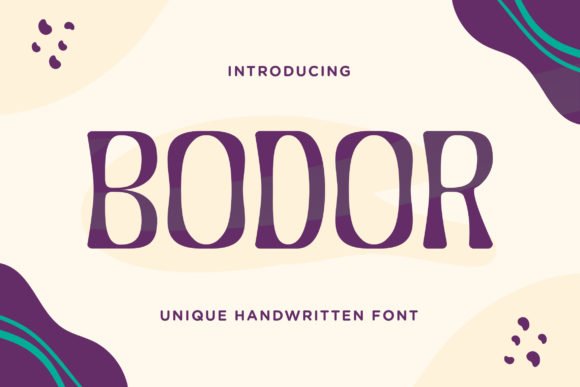 Bodor Font - Featured Image
