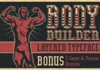 Bodybuilder Font - Featured Image