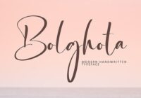 Boghota Font - Featured Image